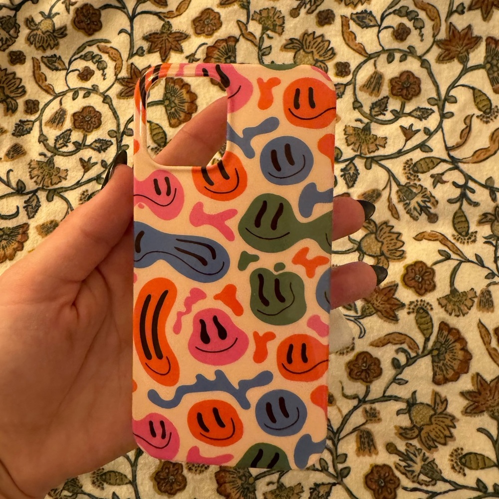 Urban outfitters trendy phone case smileys lava lamp for iPhone 12/12 pro